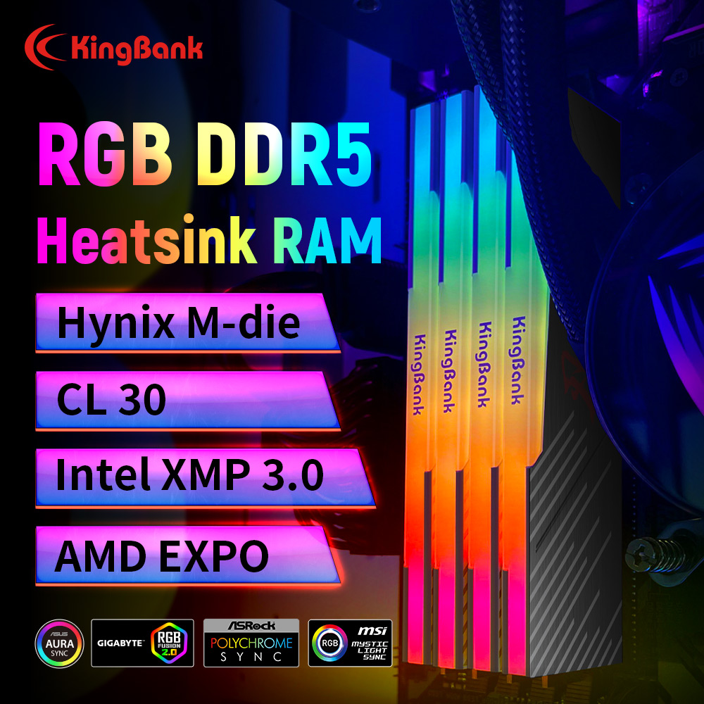 KingBank KRRB DDR5 RGB SoarBla - Ddr5 Kit 评论和价格
