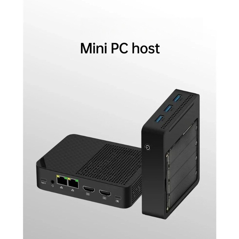 N150 4-Bay NAS Mini PC 4*M.2 N - Ddr5 64Gb 评论和价格