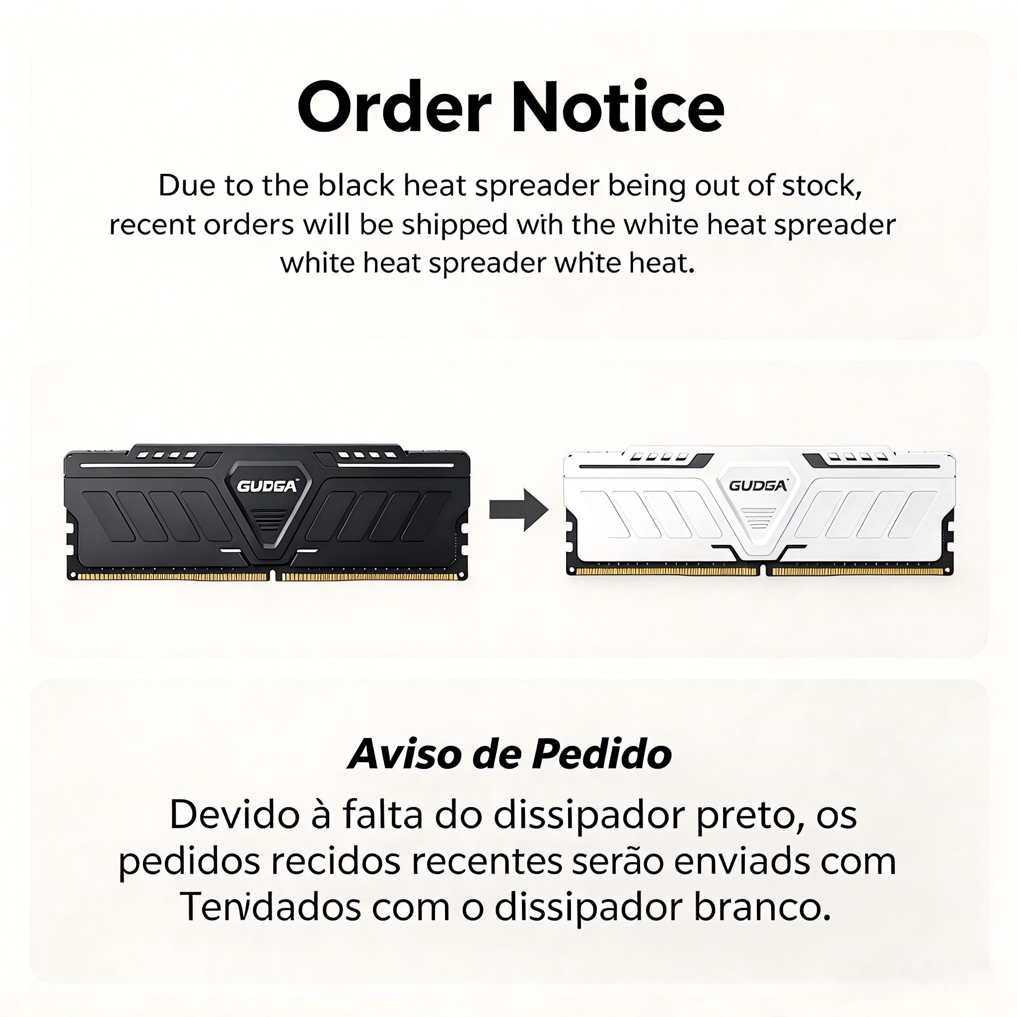 GUDGA Memoria Ram DDR5 8GB/16G - Ddr5 16Gb 6000Mhz 评论和价格