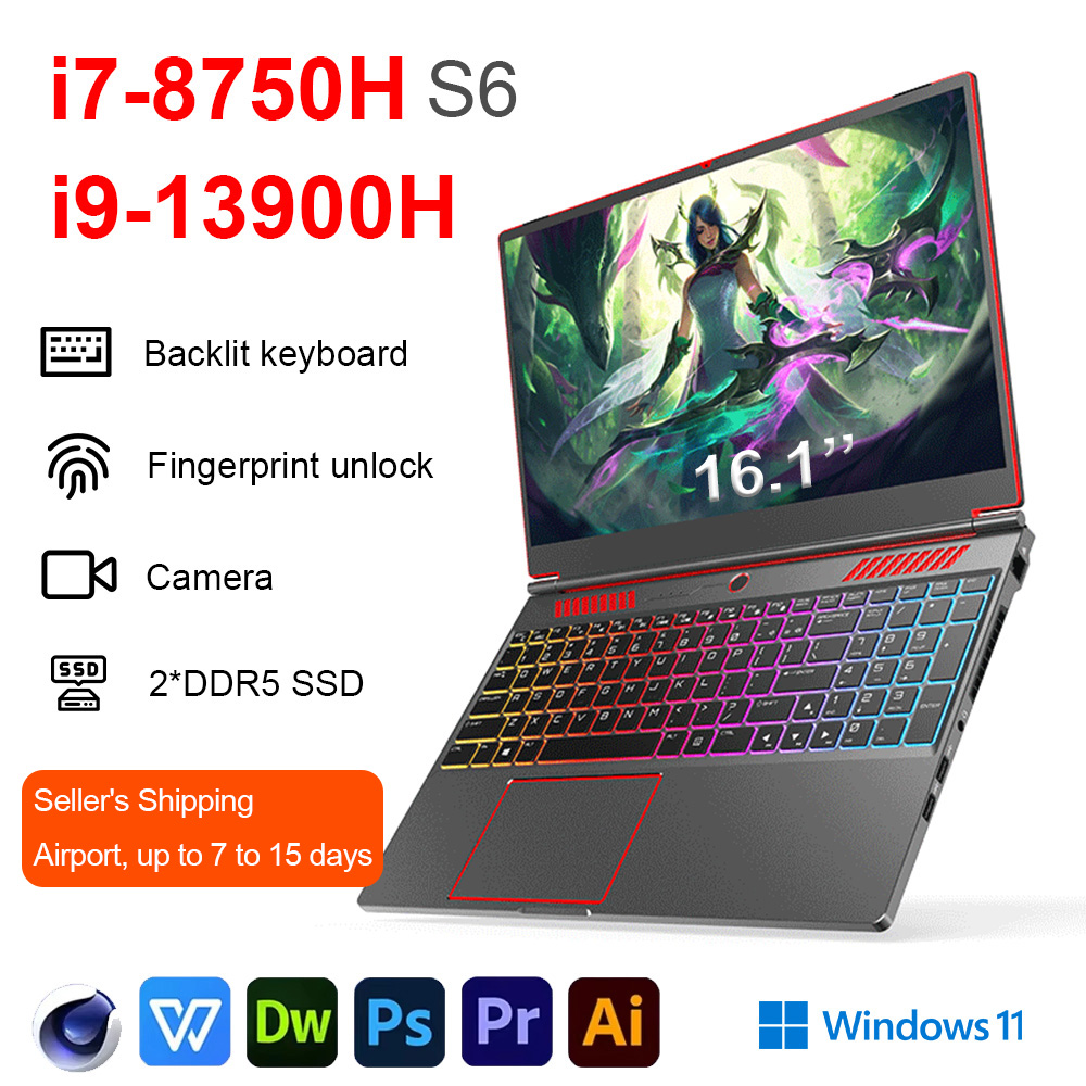 S6 16.1 Inch Gaming Laptop RTX - Ddr5 64Gb 评论和价格